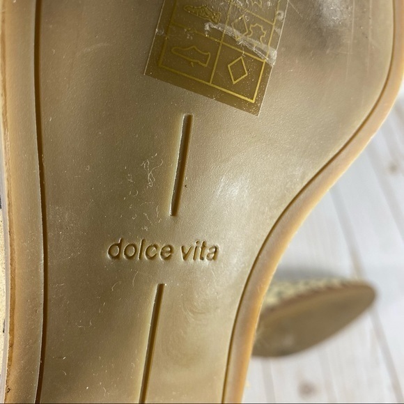 Dolce Vita Kaidie Cream Suede with Black Spots Animal Print Ankle Boots 8 - Picture 10 of 13